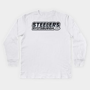 Pittsburgh 3 Kids Long Sleeve T-Shirt